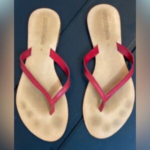 Cocobelle women’s sandals Ali leather thong sandals, Authentic cocobelle.